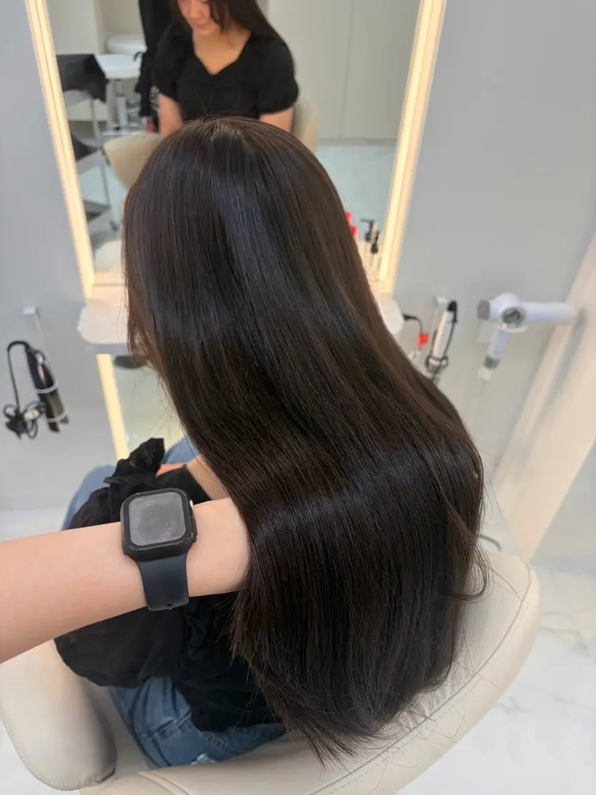 ロング カラー カット ヘアカラー トリートメント ダブルカラー/髪質改 善/京都/akaneのヘアスタイル