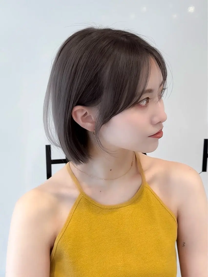 ショート ボブレイヤー ボブ レイヤーカット 1日1名様 限定のヘアスタイル