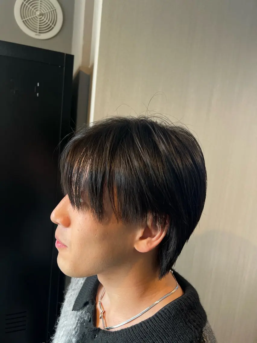 ショート ウルフカット カット 毛流れ•波巻きパーマ 特化🔥🌊瀬川竜生のヘアスタイル