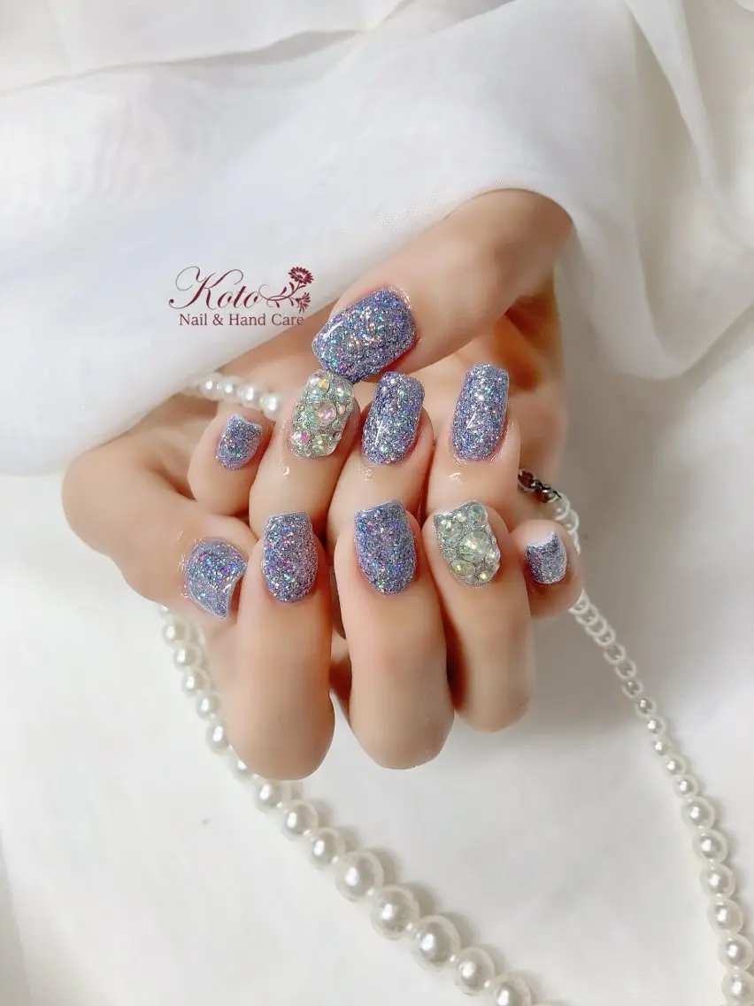 ネイル 長さ出し ジェルネイル 持ち込み ニュアンスネイル 赤色 ハンドネイル Nail Salon KOTOのネイルデザイン