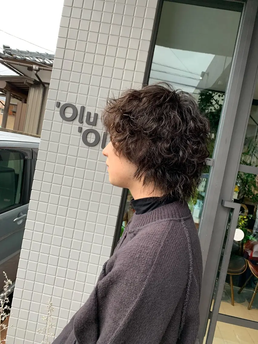 パーマ メンズ OluOlu (オルオル)布川恭大のヘアスタイル