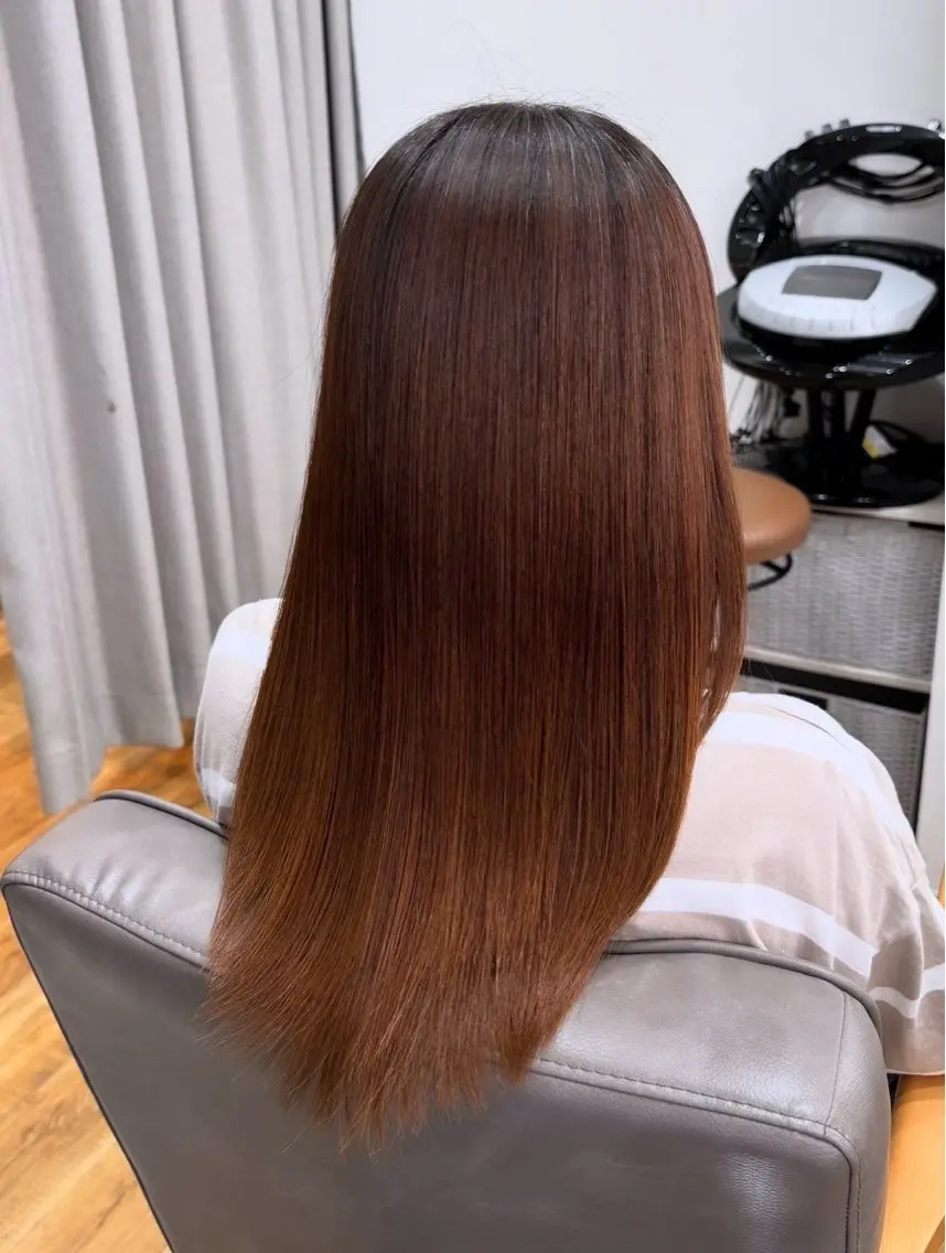 セミロング カラー 武庫之荘/髪質改善 おみのヘアスタイル