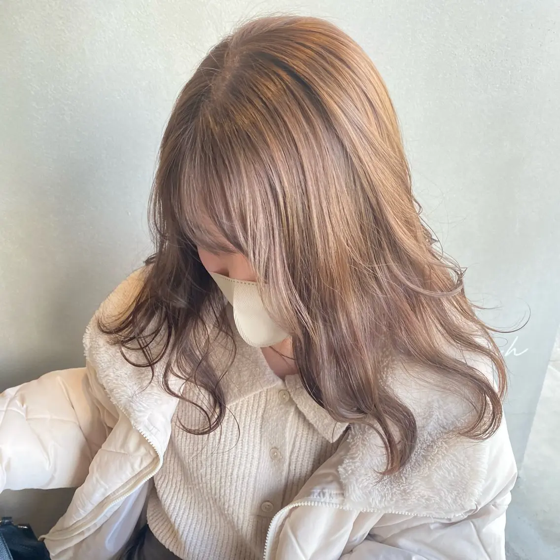 【 大人気.ᐟおすすめ☘️ 】ブリーチなし ダブルカラー + カット + オーガニックトリートメントの写真