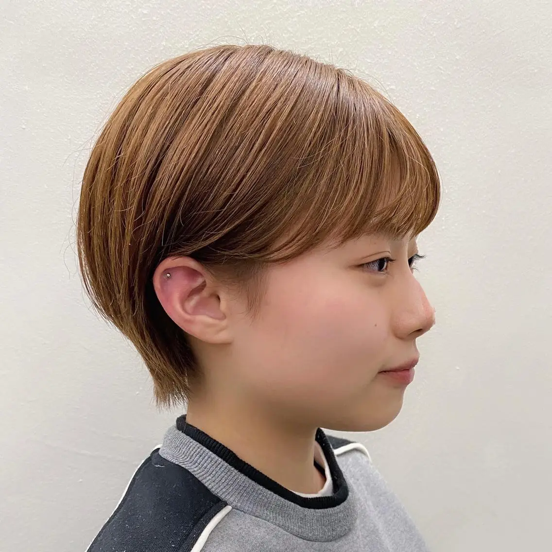 ショート パーマ 似合わせレイヤー/ ケアパーマ/高倉のヘアスタイル