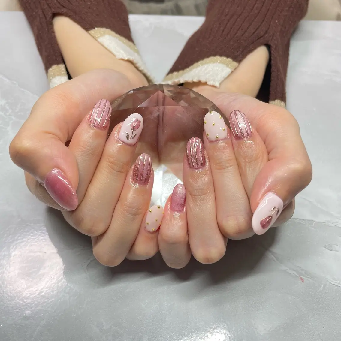 ネイル 春ネイル 平井nail RENAのネイルデザイン