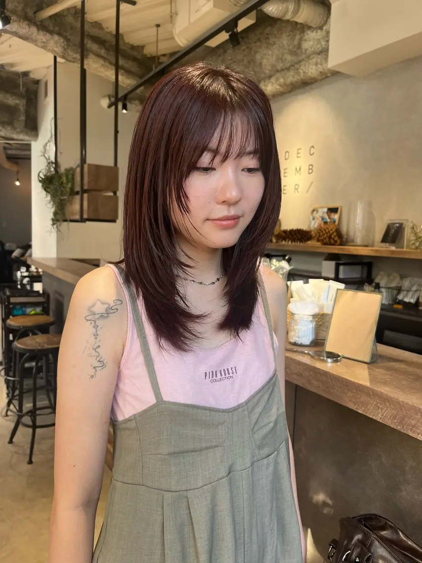 ミディアム 無料カットモデル募集 ／ueno aiのヘアスタイル