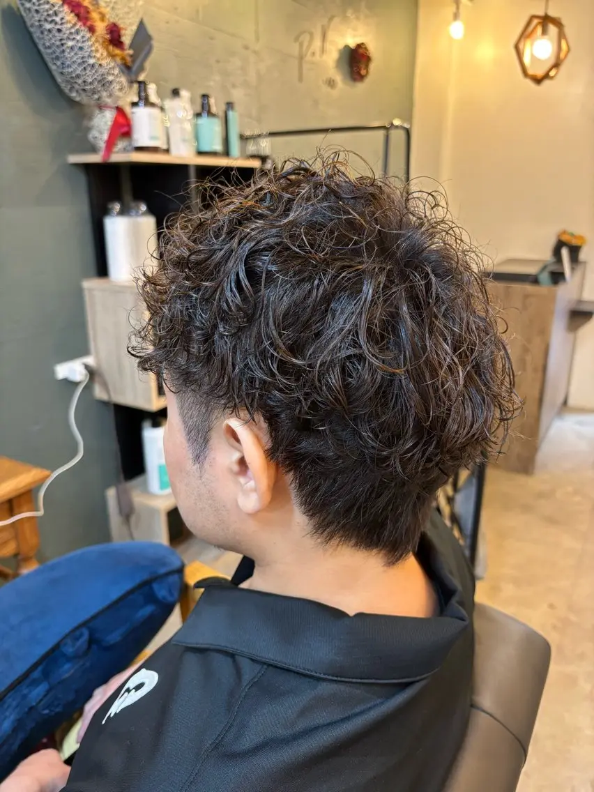 【☆骨格補正】デザインパーマ+カット+クイックTr16500の写真