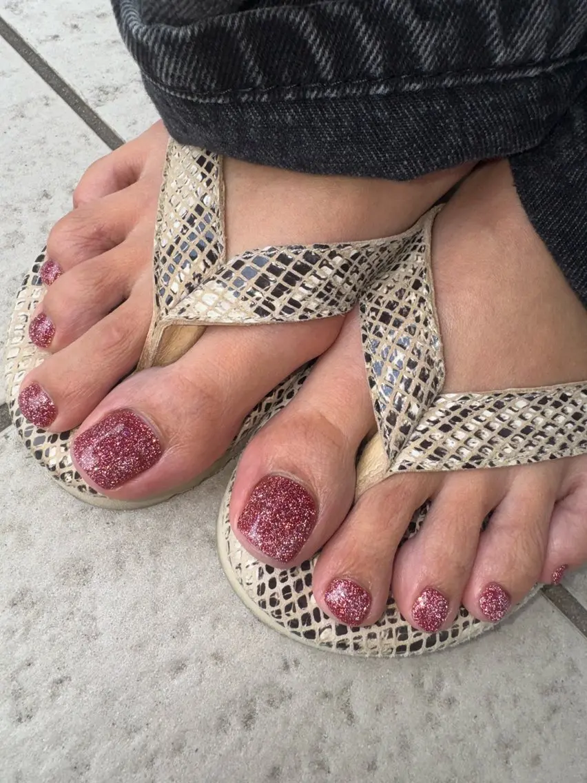 ネイル フラッシュネイル フットネイル Nail salon Genieのネイルデザイン