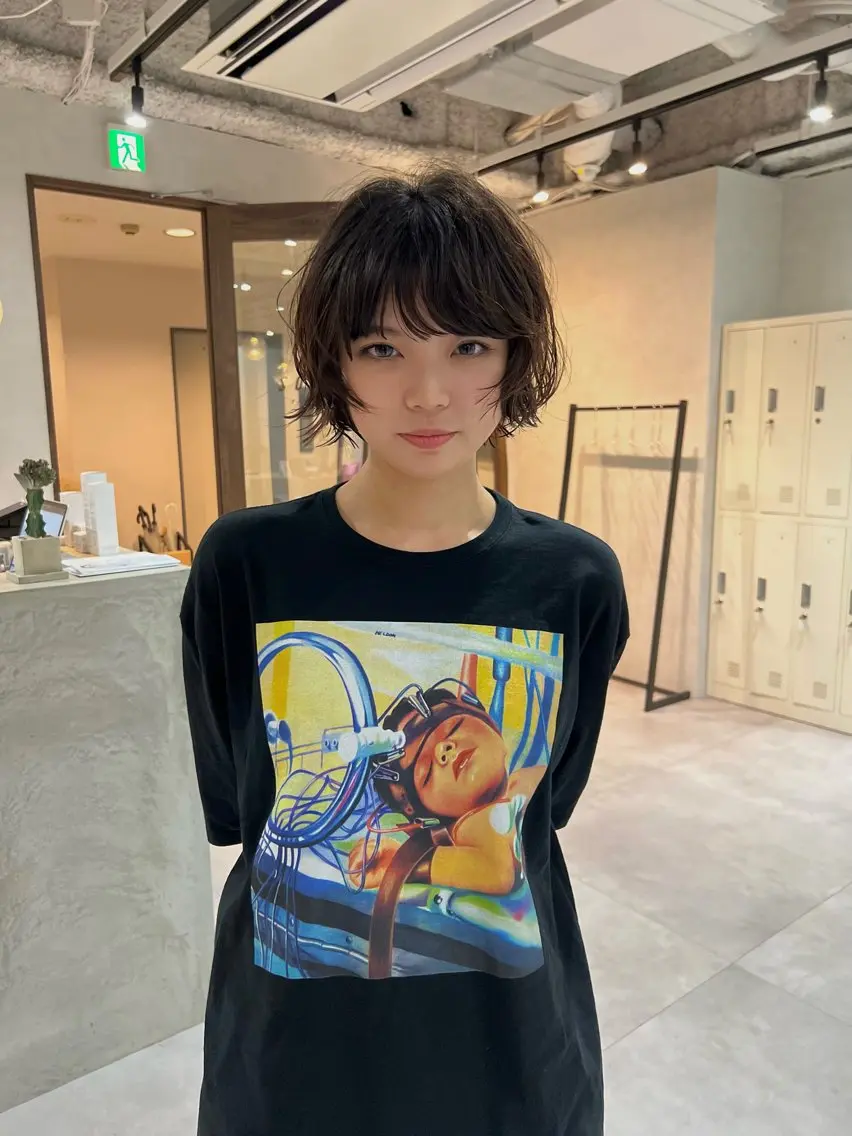 【20代限定】カット＋ボブパーマ✨ふんわり柔らかい質感や個性的なパーマで可愛くします⭐️🌈(撮影可能な方)の写真