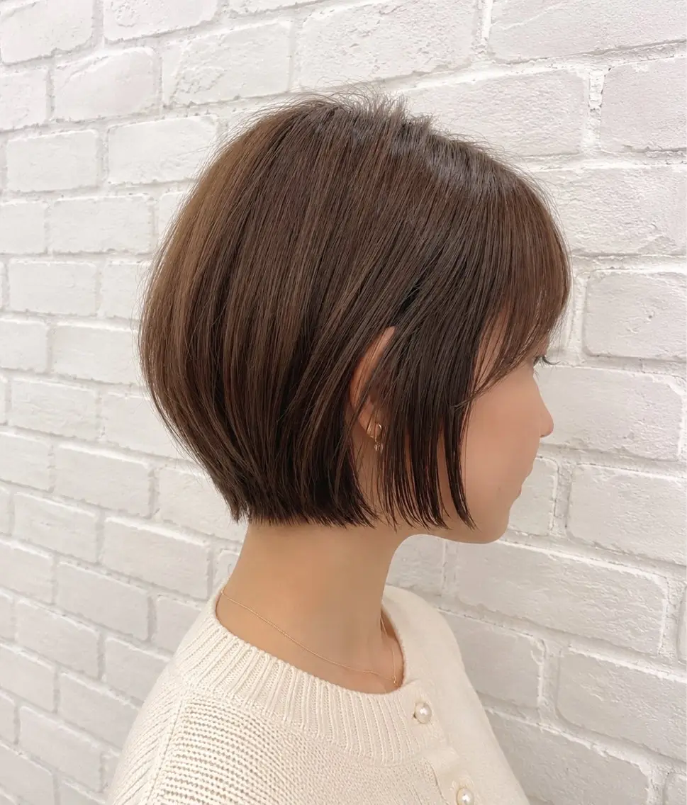 カット＋カラー【ショート.ショートボブ】スタイルチェンジ✨3cm以上カット✨サロントリートメント付き🎀の写真