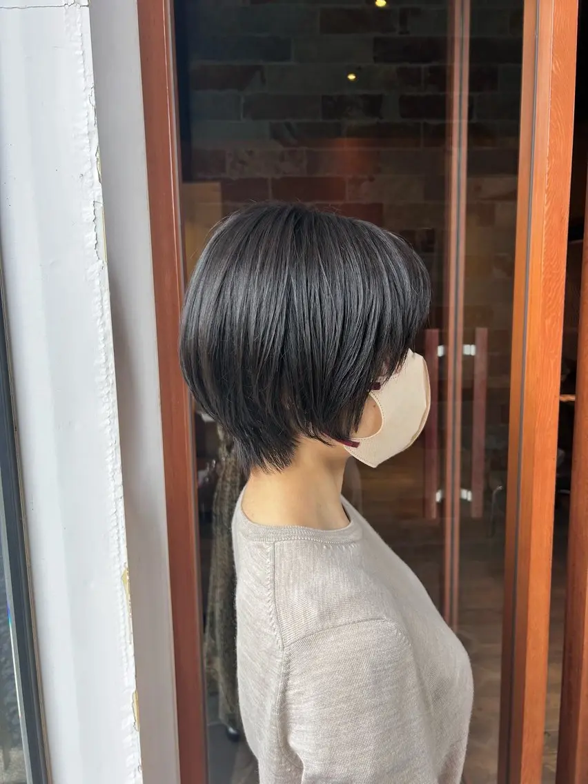 ショート ショートヘア カット 村松 麻菜のヘアスタイル