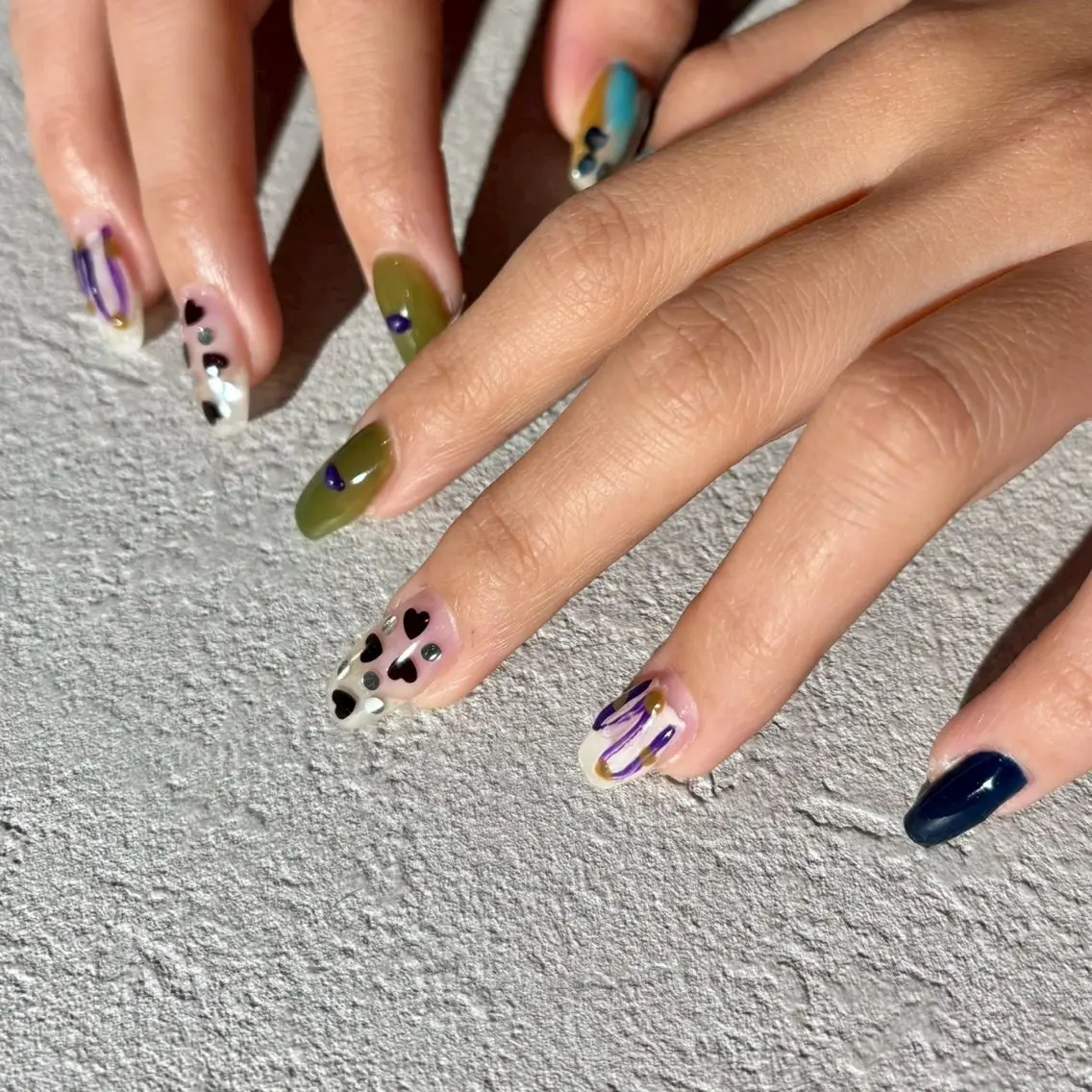 ネイル ニュアンスネイル nailsalon Rihkaのネイルデザイン