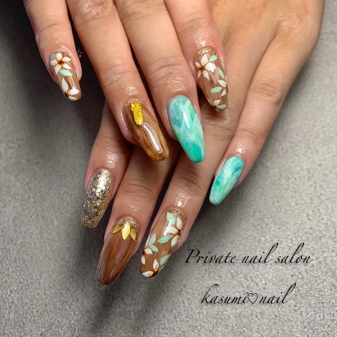 ネイル マグネットネイル ミラーネイル ニュアンスネイル 冬ネイル KASUMI♡ Nailのネイルデザイン