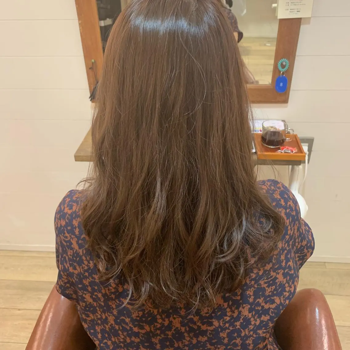 ミディアム 井上 涼花のヘアスタイル