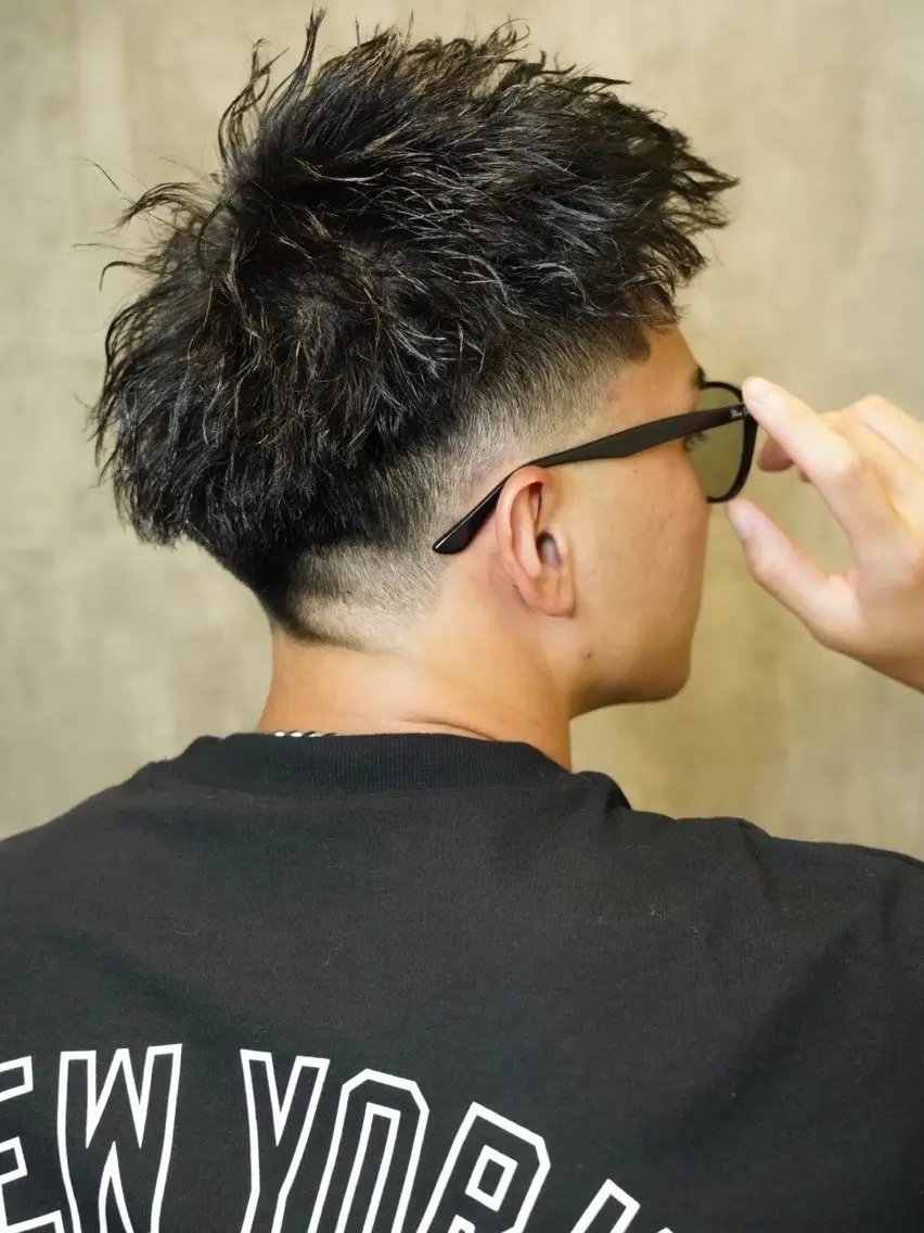 ショート メンズ 💈無料メンズカット 💈内田南風のヘアスタイル