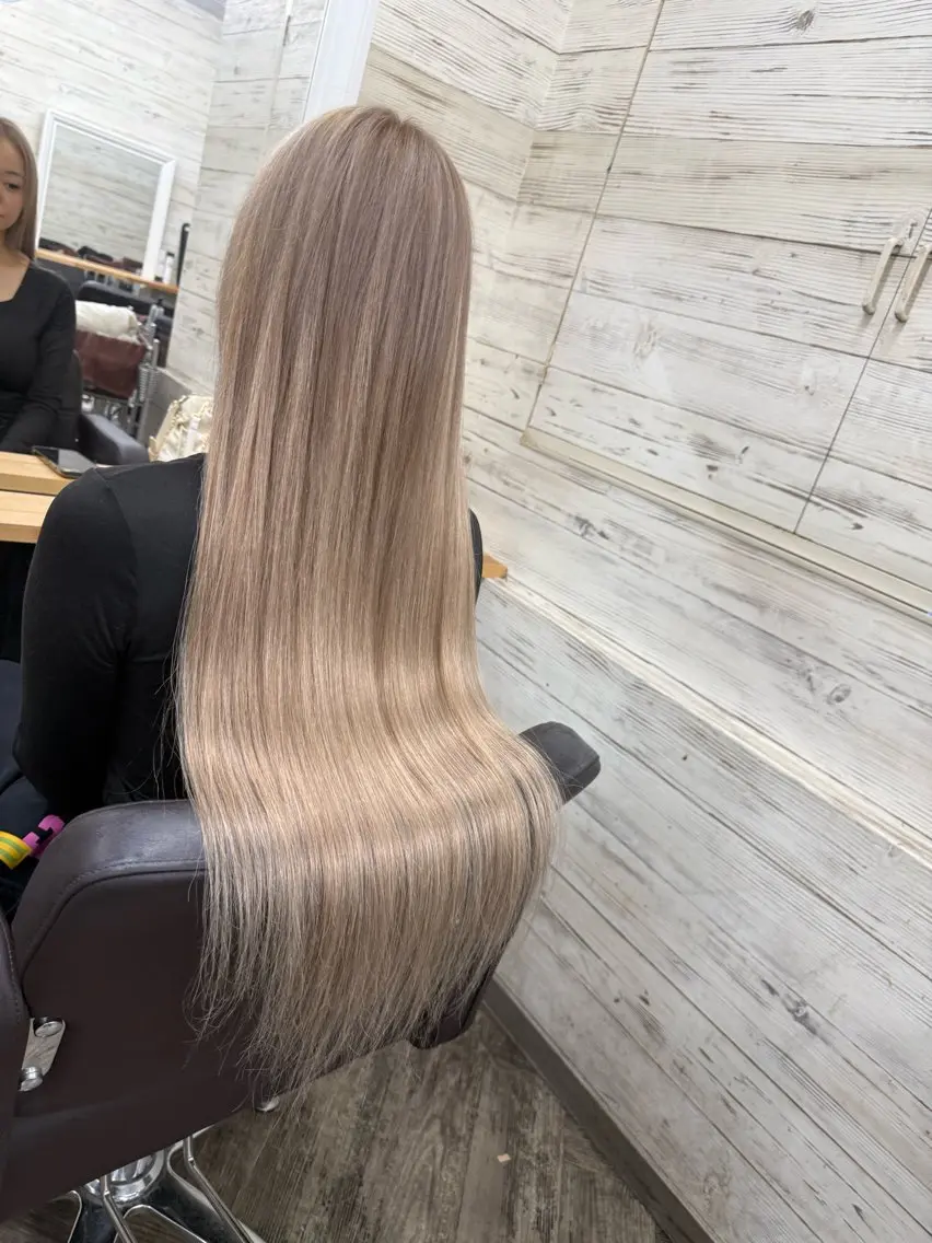 ロング カラー エクステ ロング エクステ 北沢 隆のヘアスタイル