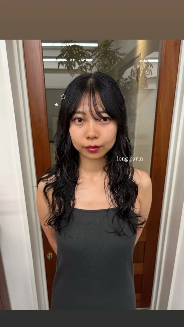 ✨似合わせカット➕パーマ➕高保湿トリートメント✨の写真