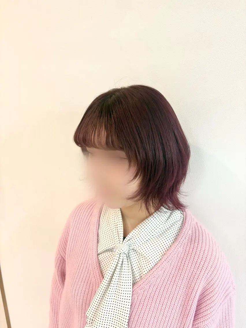 ミディアム カラー0円モデル募集 ♡nanami♡のヘアスタイル