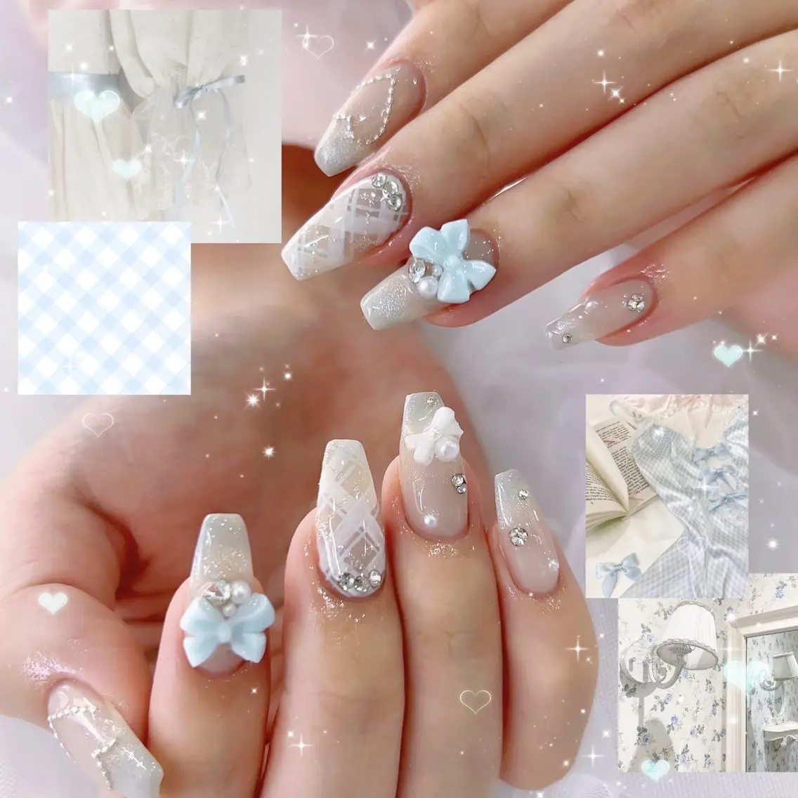 ネイル ハンドネイル 🪄mimi🎀 Midori🪽のネイルデザイン