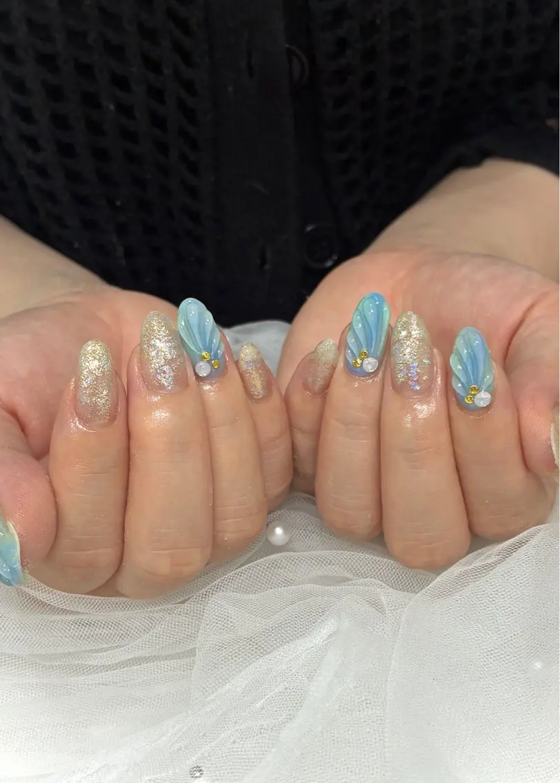 ネイル ハンドネイル はあとねいる西新店 suzuneのネイルデザイン
