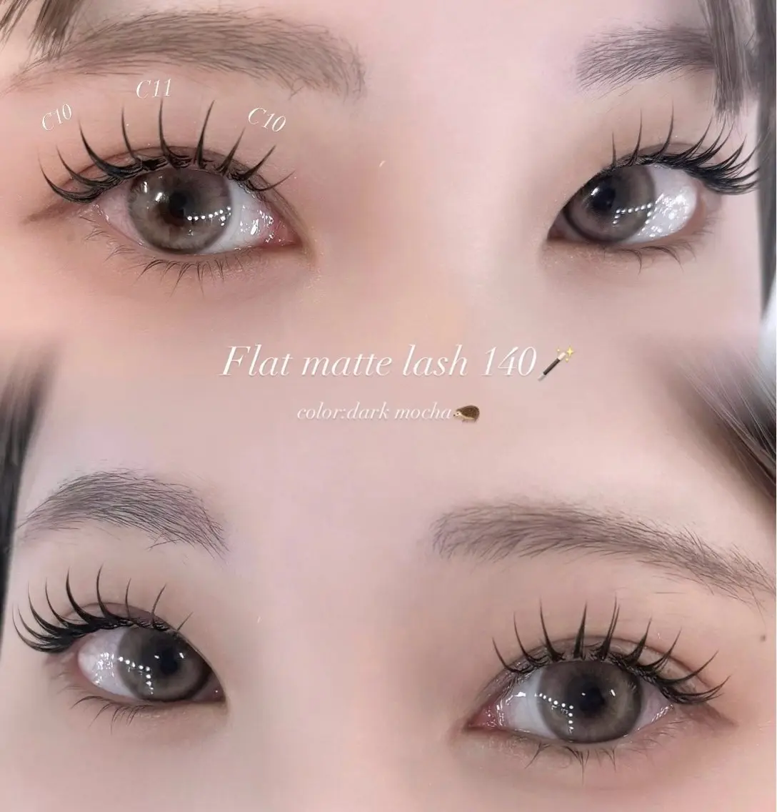 マツエク・マツパ キュート ナチュラル Eyelist | Noa🎀🩶のマツエク・マツパデザイン