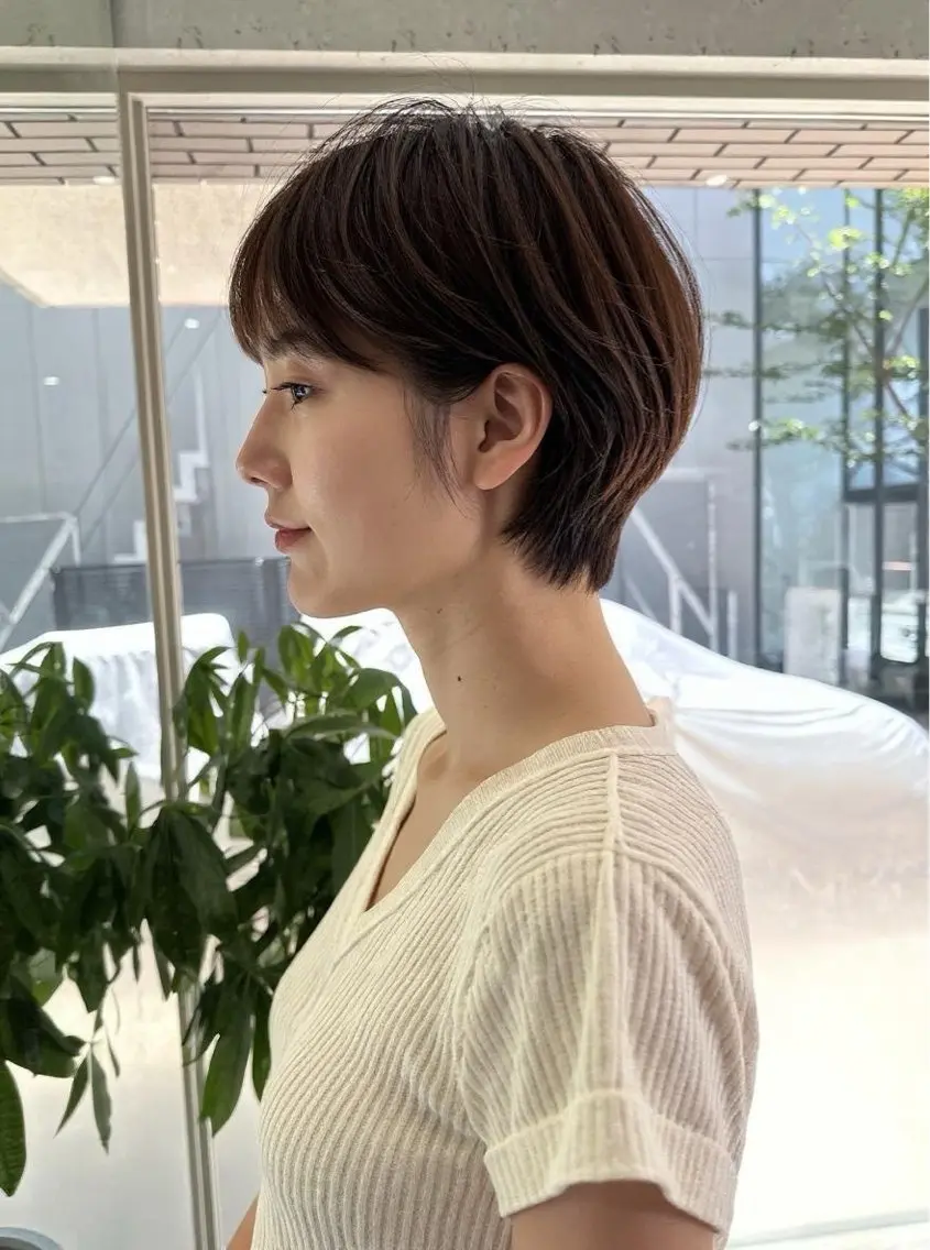 ショート 佐藤優晟/カラー/ 癖毛ショート/表参道のヘアスタイル