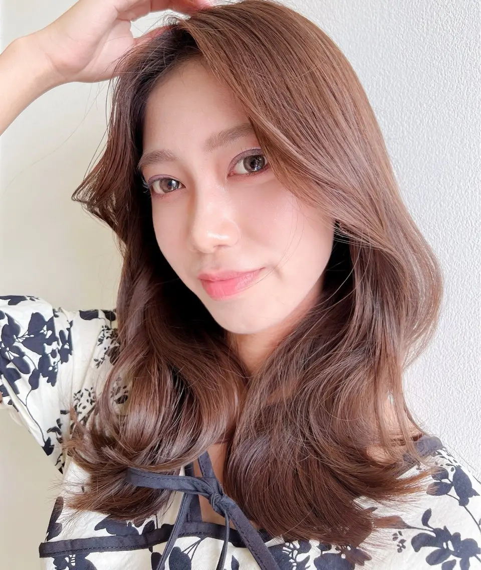 ロング カラー KAKETANI YUTAのヘアスタイル