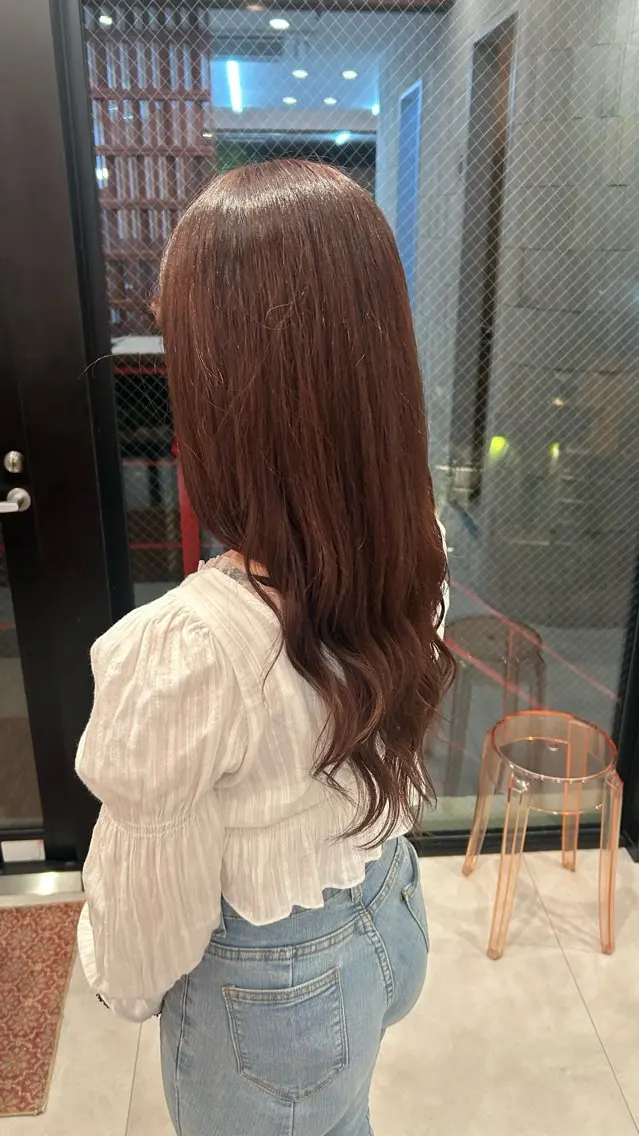 カラー ヘアカラー 池田 味優のヘアスタイル