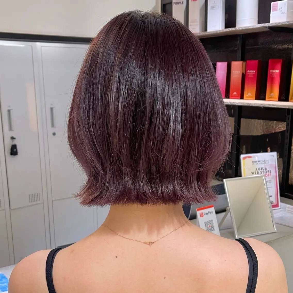 ショート ボブレイヤー ボブ レイヤーカット 似合わせカット ボブ・韓国ヘア特化 美容師💕織茂ひかりのヘアスタイル