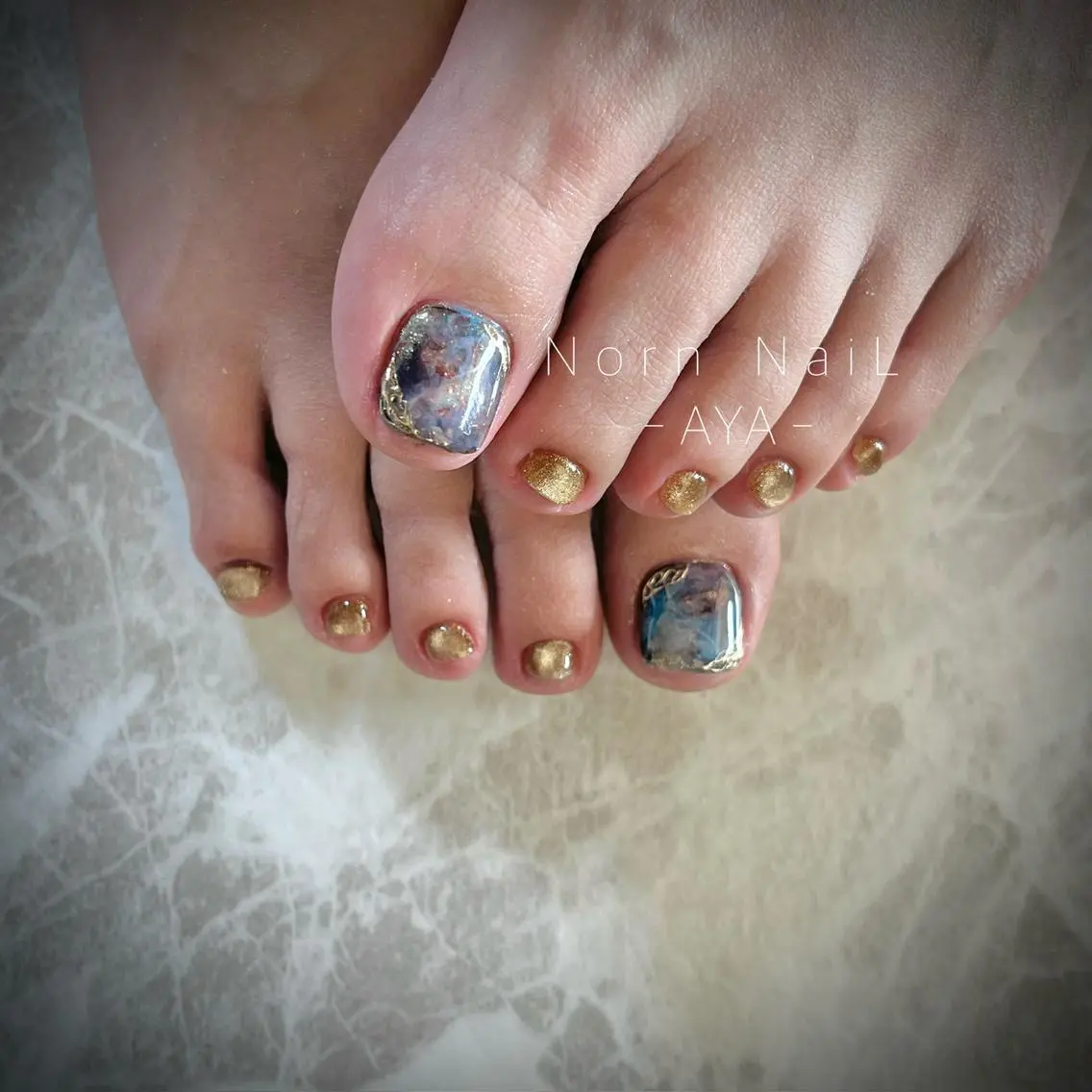 ネイル フットネイル U Ayaのネイルデザイン