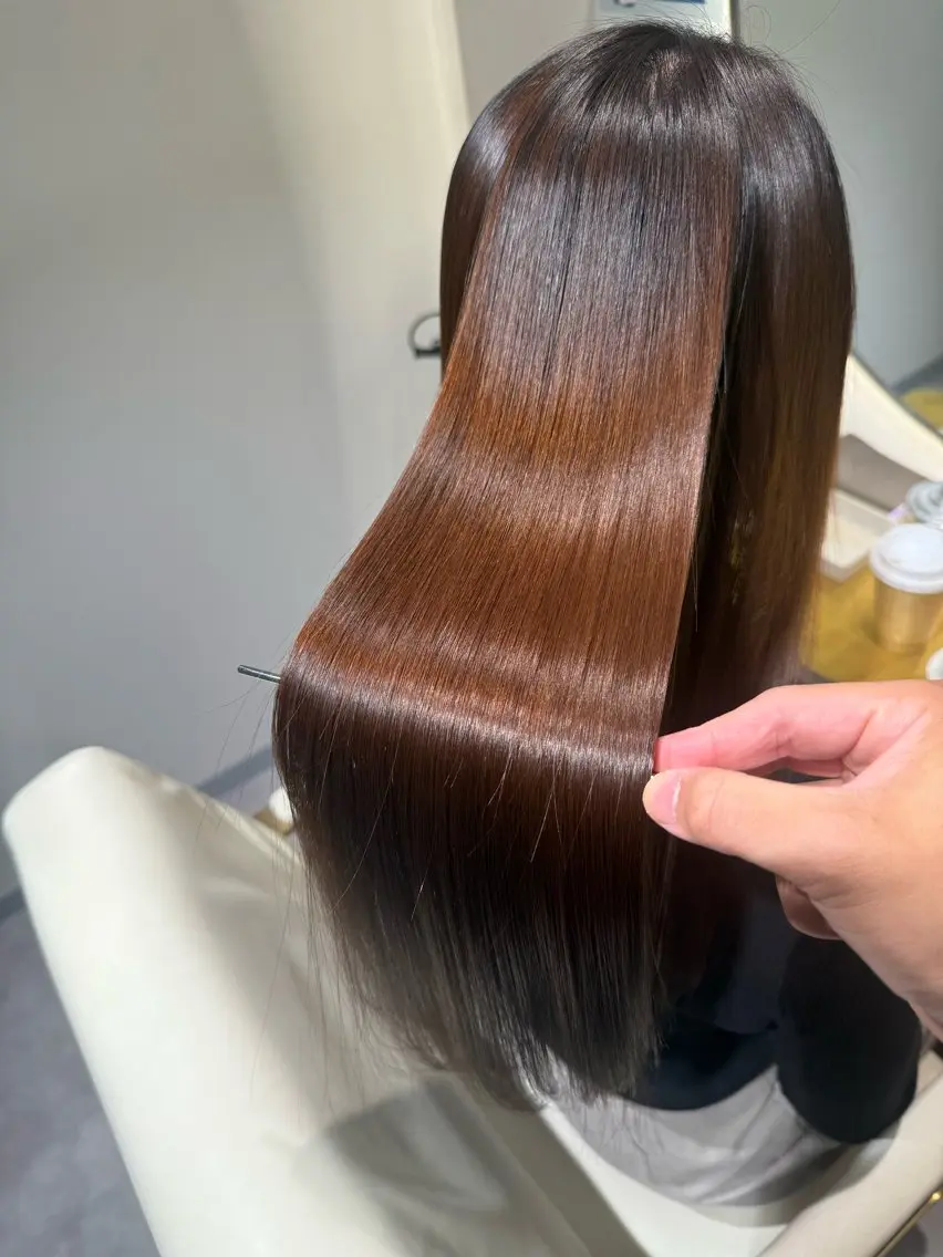 カラー ヘアカラー 山口 鈴のヘアスタイル