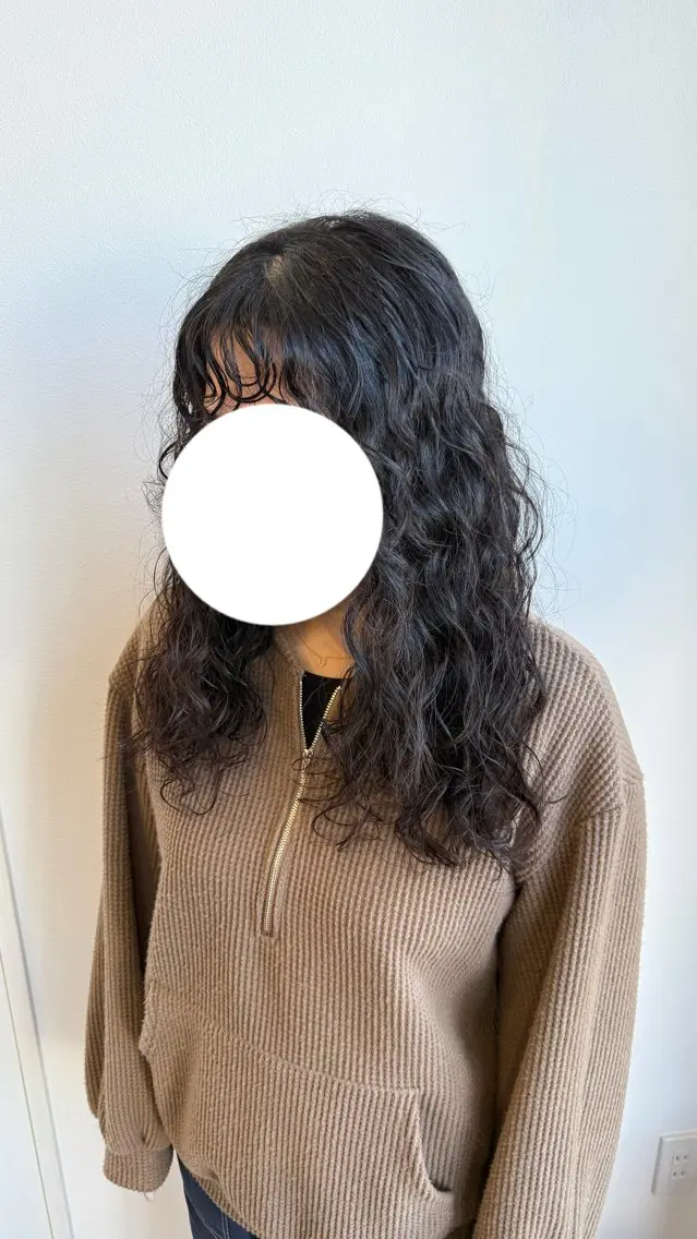 パーマ カット パーマ いくみ/豊橋 /艶カラー/髪質改善のヘアスタイル