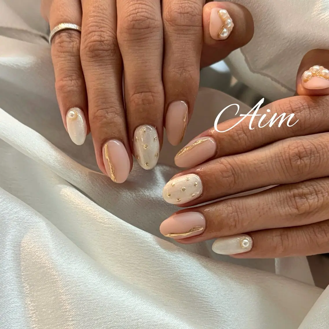 ネイル ハンドネイル Aim🌿 kanaのネイルデザイン