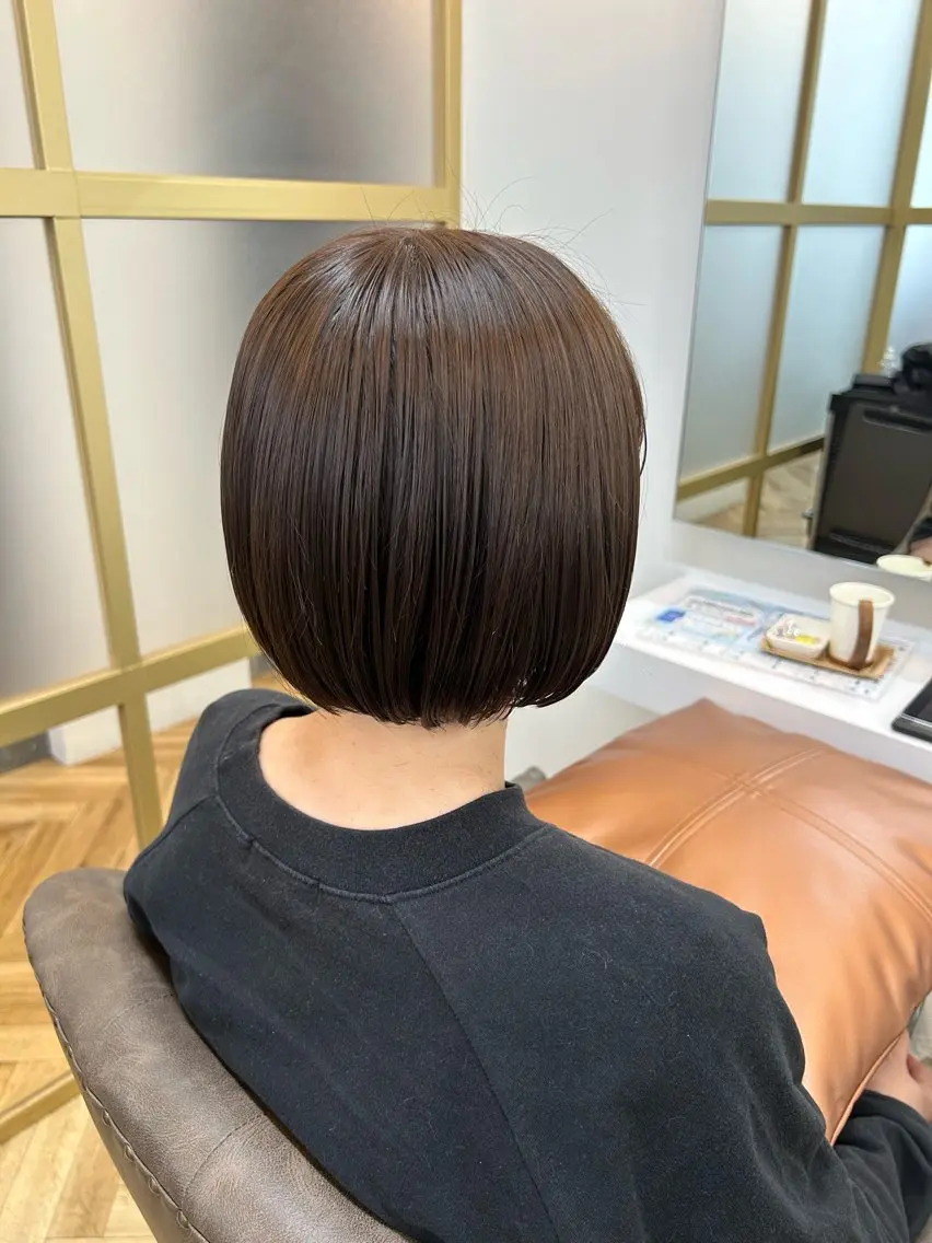 ショート カット ヘアカラー トリートメント wataru hoashiのヘアスタイル