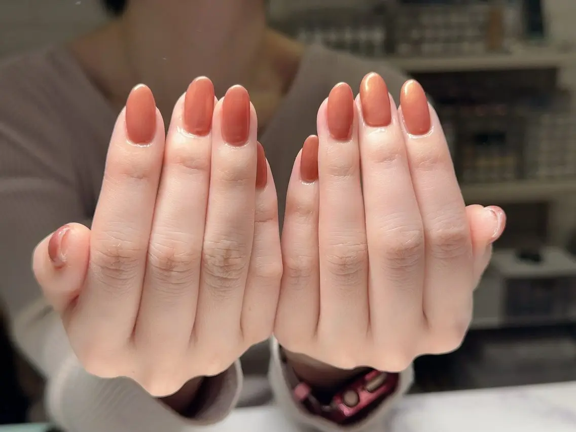 ネイル ハンドネイル チップ長さだし Chiaraのネイルデザイン