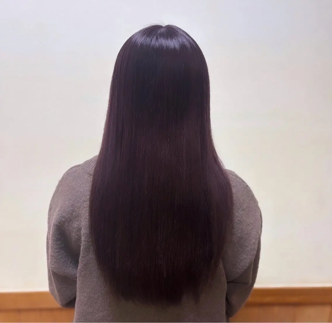カラー Beam 深澤のヘアスタイル