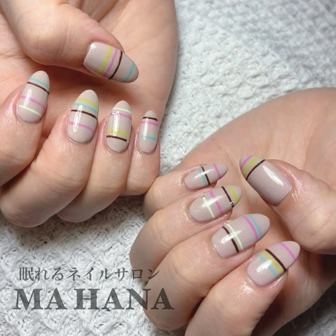 ネイル 眠れるネイルサロン MA❁HANAのネイルデザイン