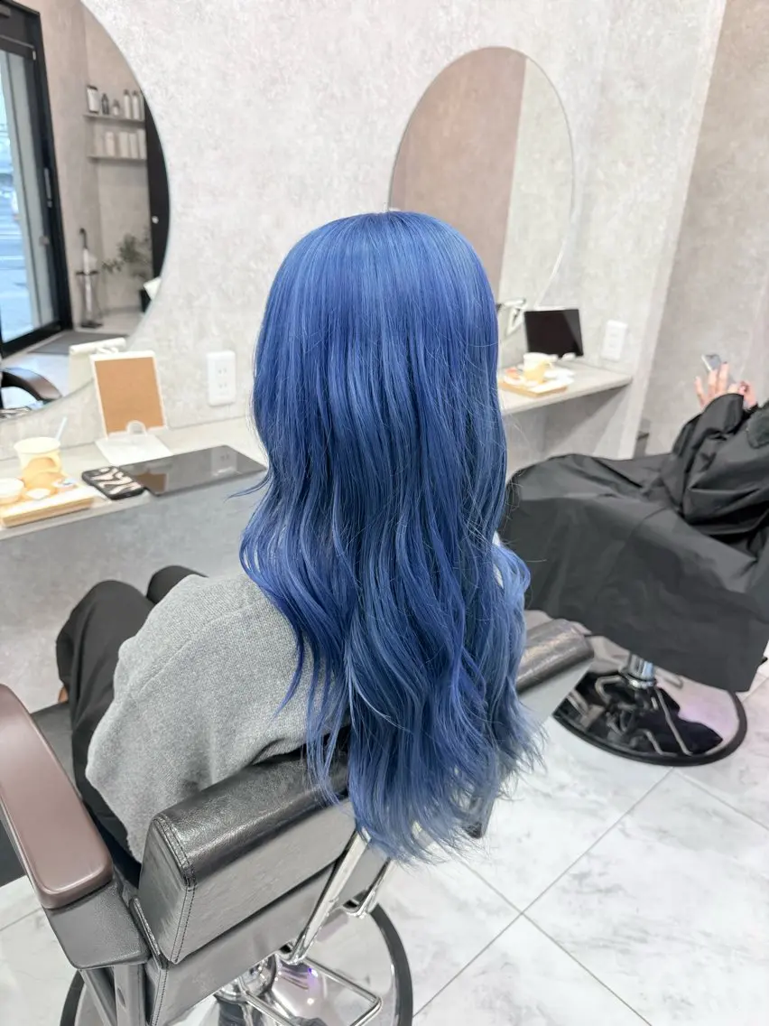 ロング カラー 🌺ハイトーン🌺 矢葺 なぎさ🌺🌺のヘアスタイル