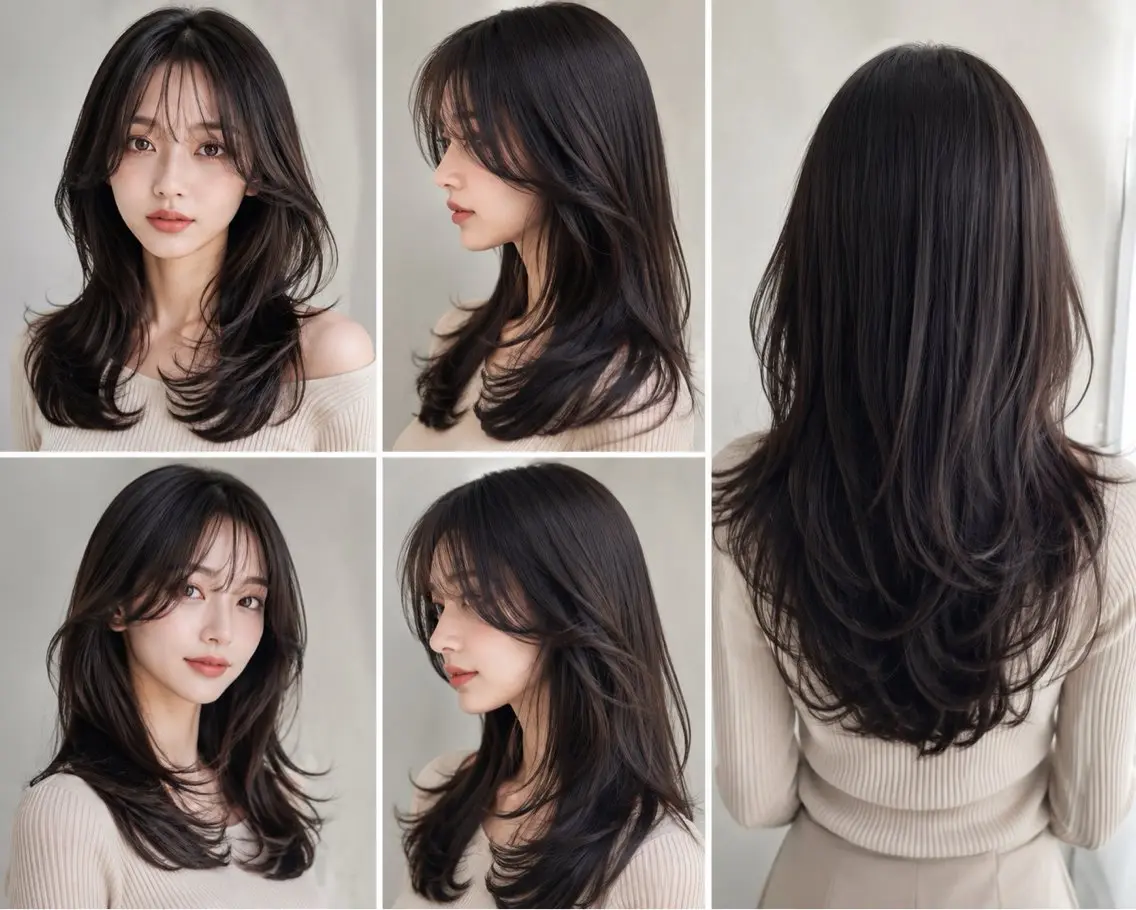 セミロング カット ヘアカラー トリートメント Garden 浅草蔵前のヘアスタイル