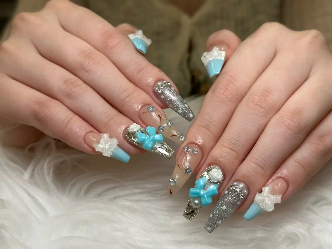 ネイル アートネイル ハンドネイル NIE NAIL Luxeのネイルデザイン