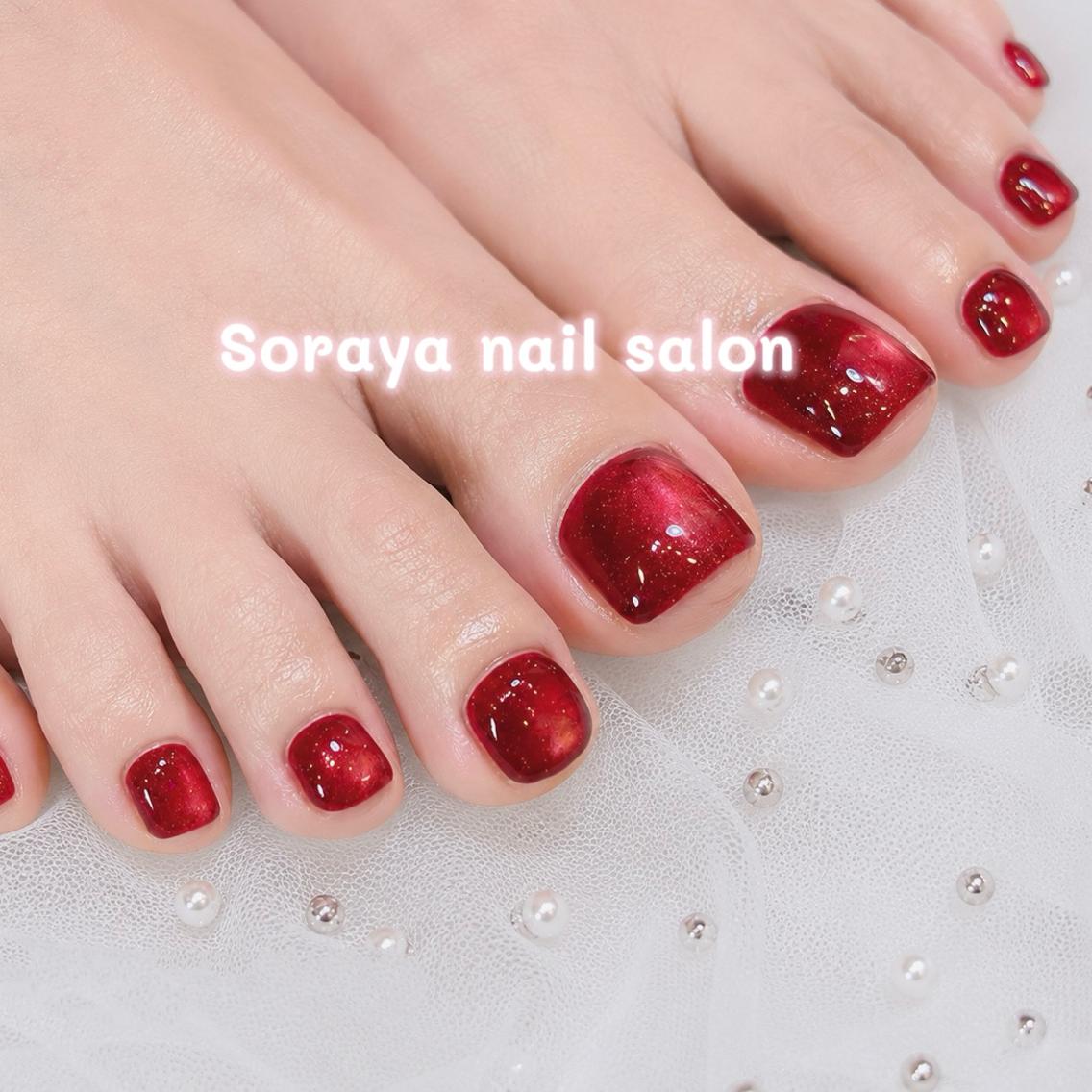 🎀【FOOT】【10~16:59時限定】ちゅるんワンカラー¥5500|マグネット・フラッシュ¥6000の写真
