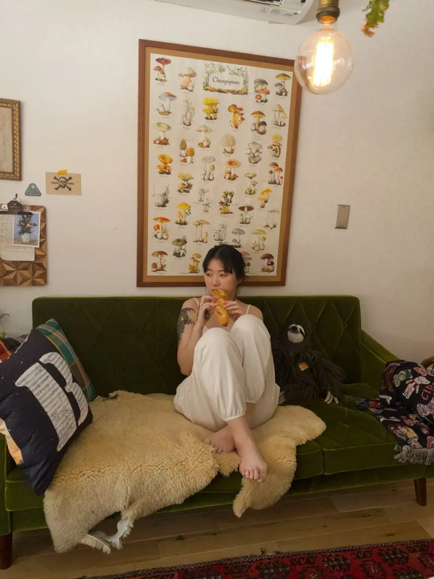 ミディアム ムナカタ アカリのヘアスタイル