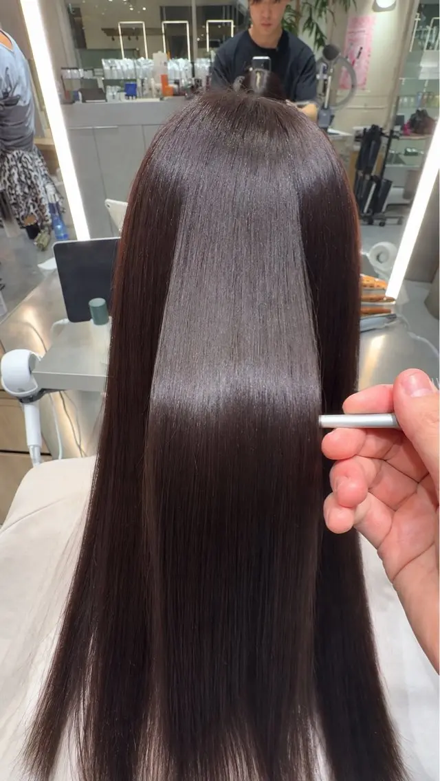 ロング トリートメント ヘアセット 今野 泰大のヘアスタイル