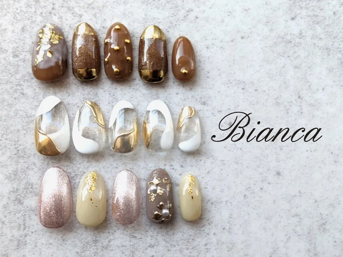 ネイル ハンドネイル BIANCA Ouchidaのネイルデザイン