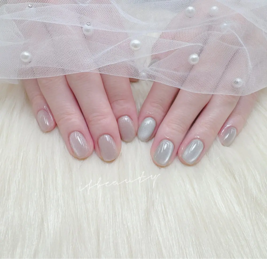 人気No1🎀2色選べるマグネットネイル💅4500円/色300以上有りの写真
