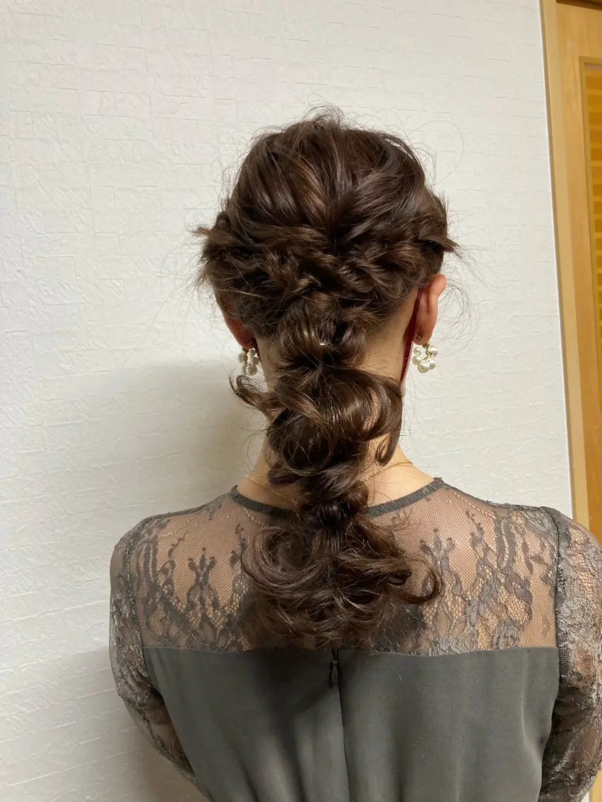 ヘアアレンジ katae sayoriのヘアスタイル