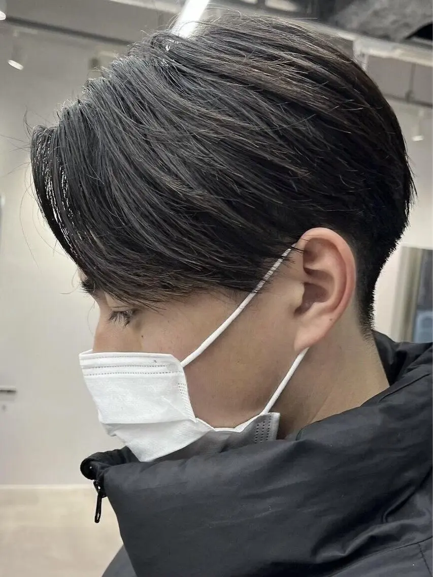 パーマ メンズ カット パーマ fifth原宿 宮部蓮のヘアスタイル