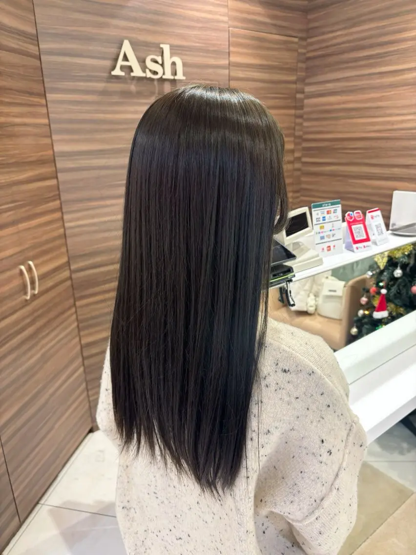 ロング カラー ヘアカラー ハイトーンカラー☁️ 西條 楓花のヘアスタイル