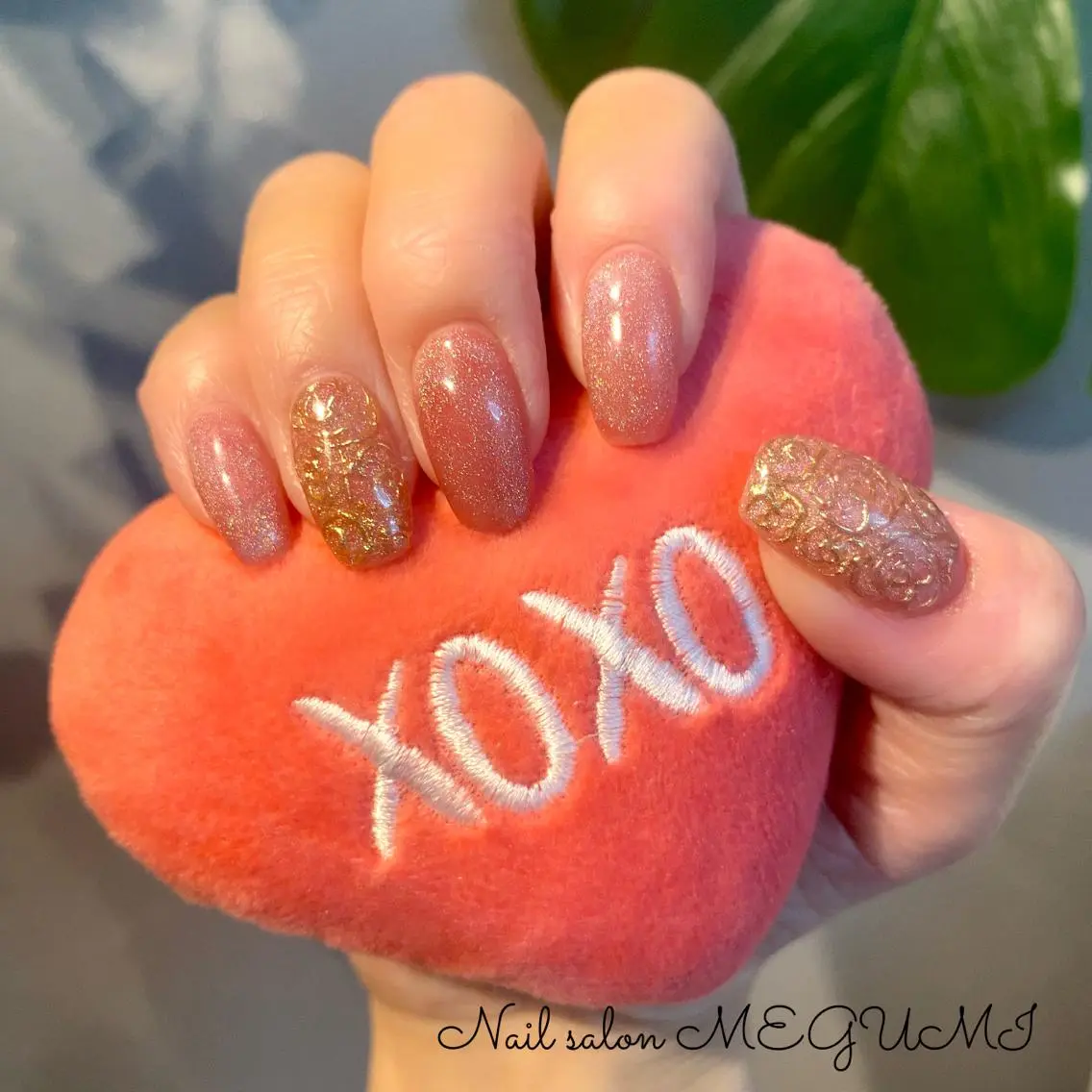 ネイル アートネイル マグネットネイル ミラーネイル Nail salon MEGUMIのネイルデザイン