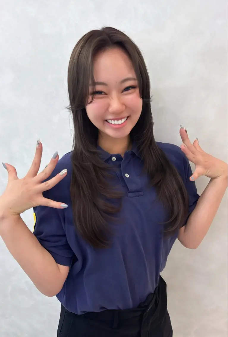 ロング カラー カット ヘアカラー トリートメント レイヤーカット/髪質 改善/矯正🤍吉田のヘアスタイル